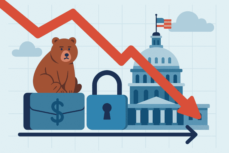 us goverment shutdown vs stock market