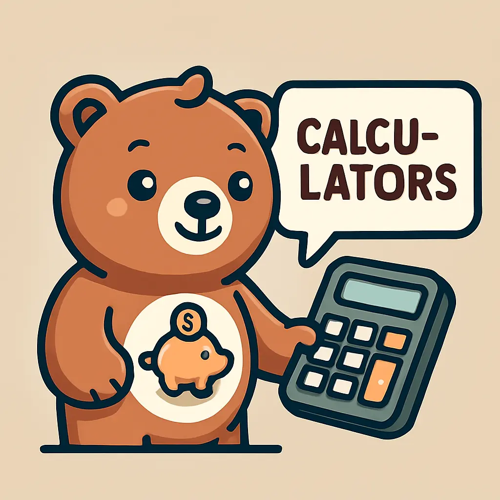 BearSavings calculators illustration